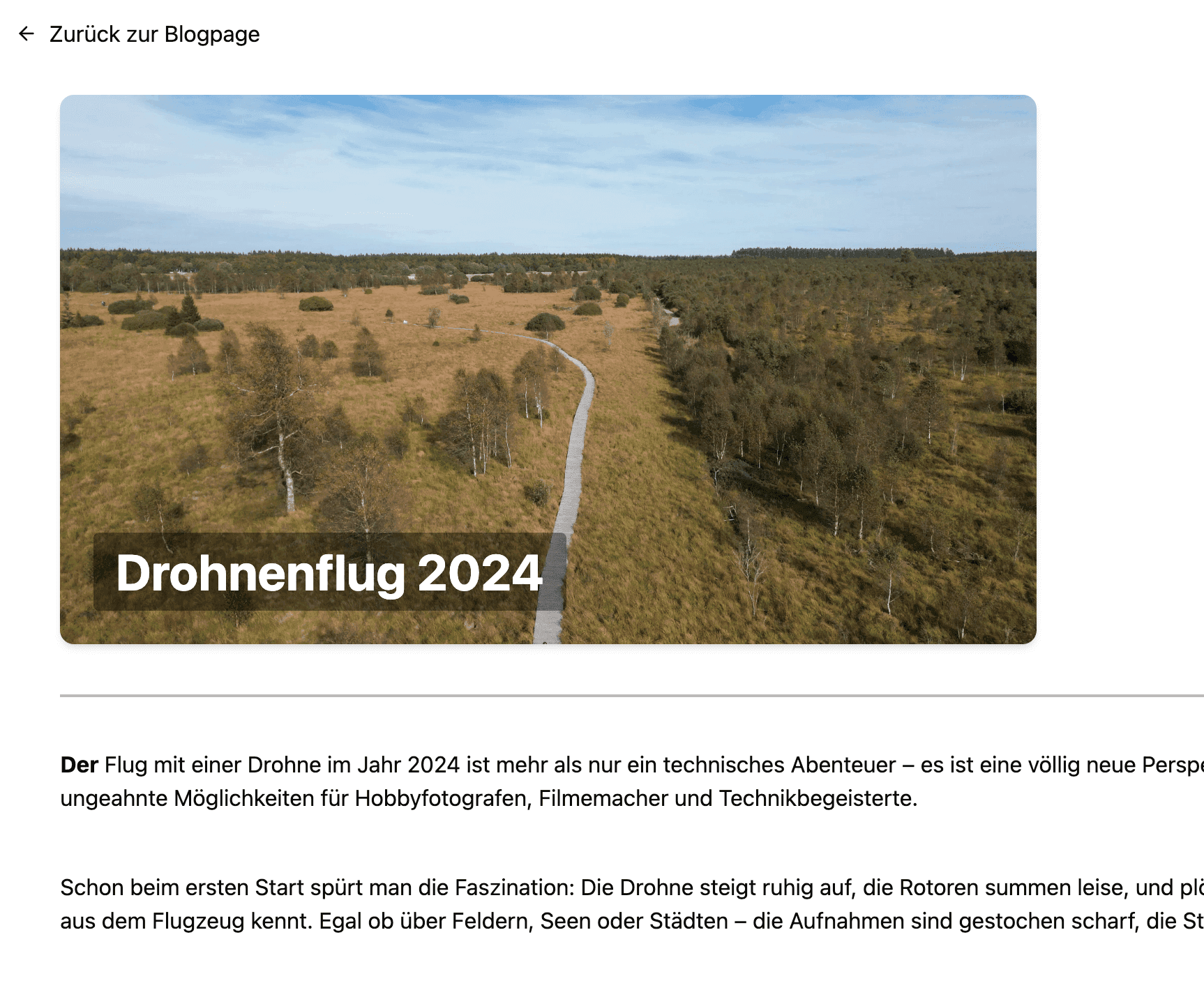 Neustes Projekt: OpenBlog